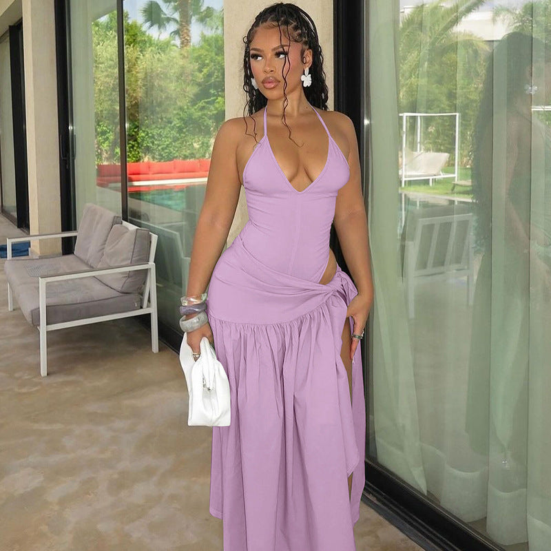 Women's Jumpsuit and Skirt Set