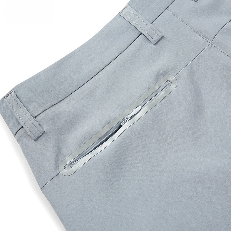 Men's Breathable Golf Shorts Straight Leg Pants