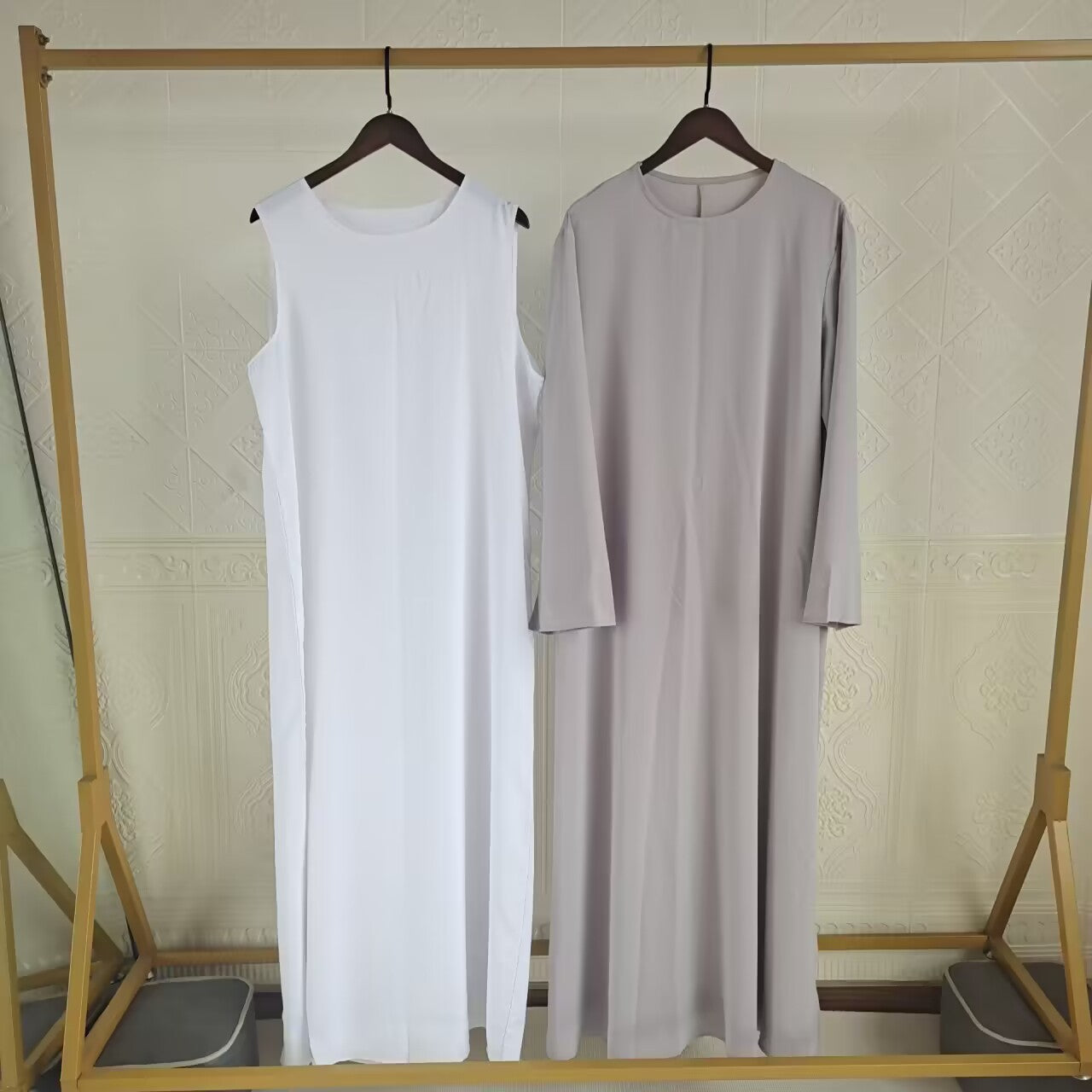 Women's Two-piece Robe and Dress Set