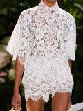 Short lace set