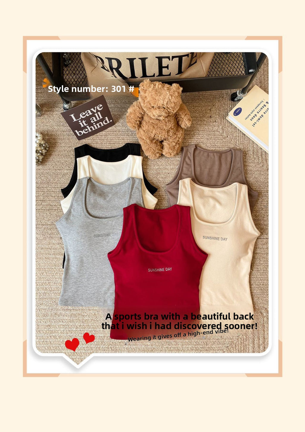 Slim-fitting camisole top for wearing outside