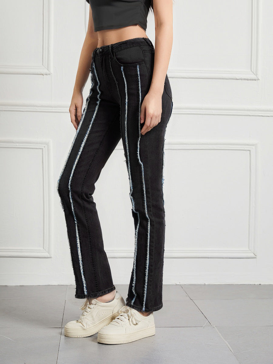 Women's Slim Fit Mid-Rise Stretch Jeans