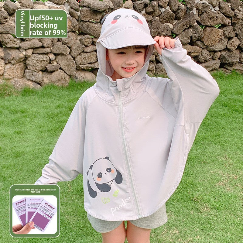 Children's Lightweight UV Protection Hooded Jacket