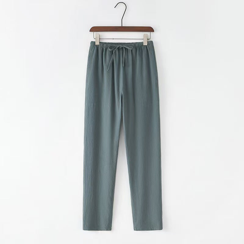 Linen Casual Trousers for Men