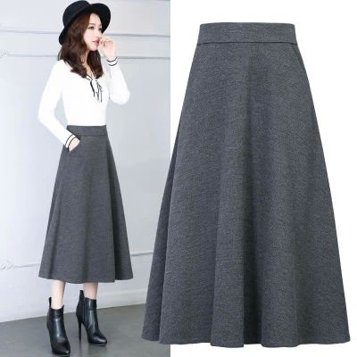 Women's Wool Skirt