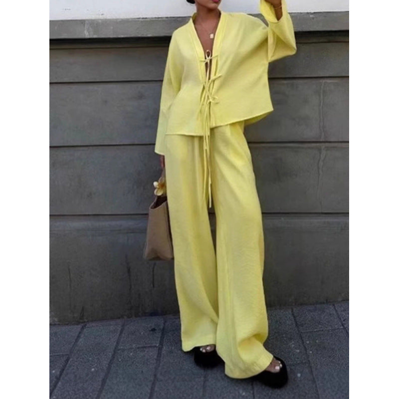 Shirt and trousers set