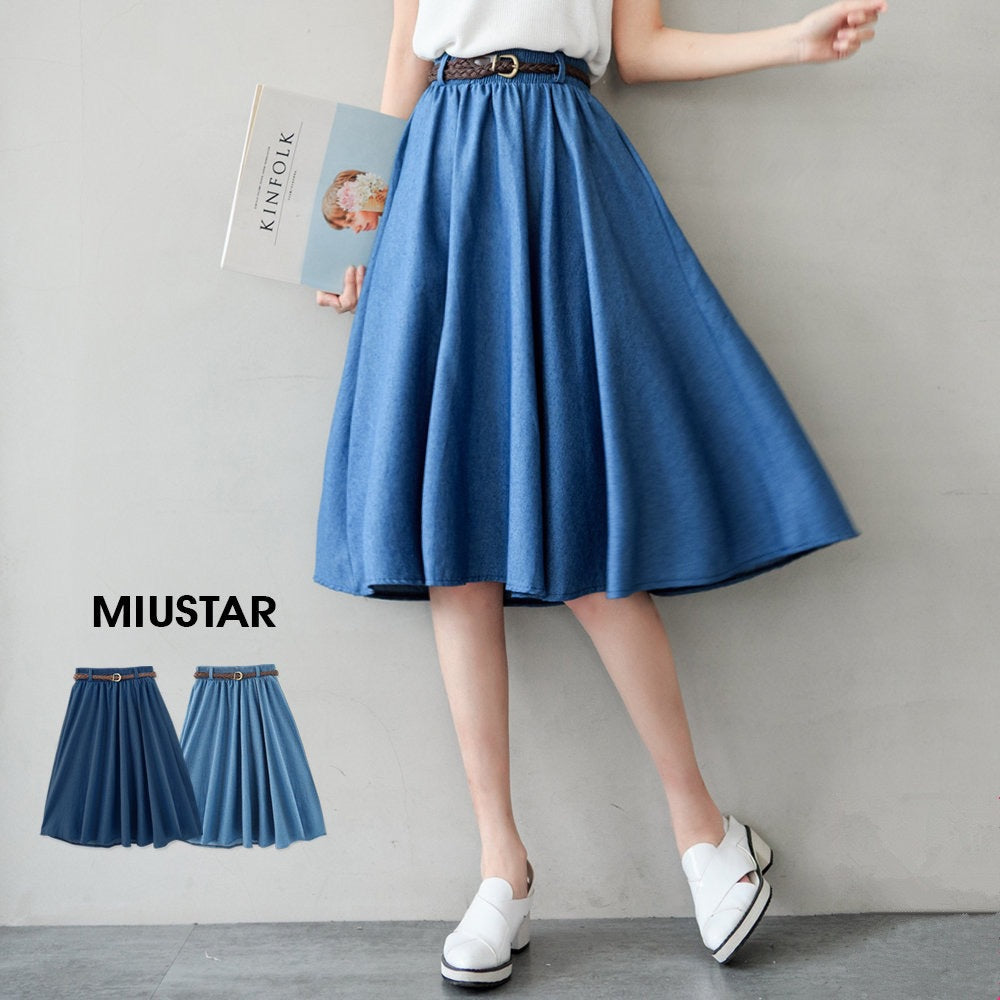 Denim skirt