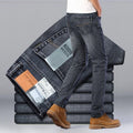 Men's straight-leg jeans