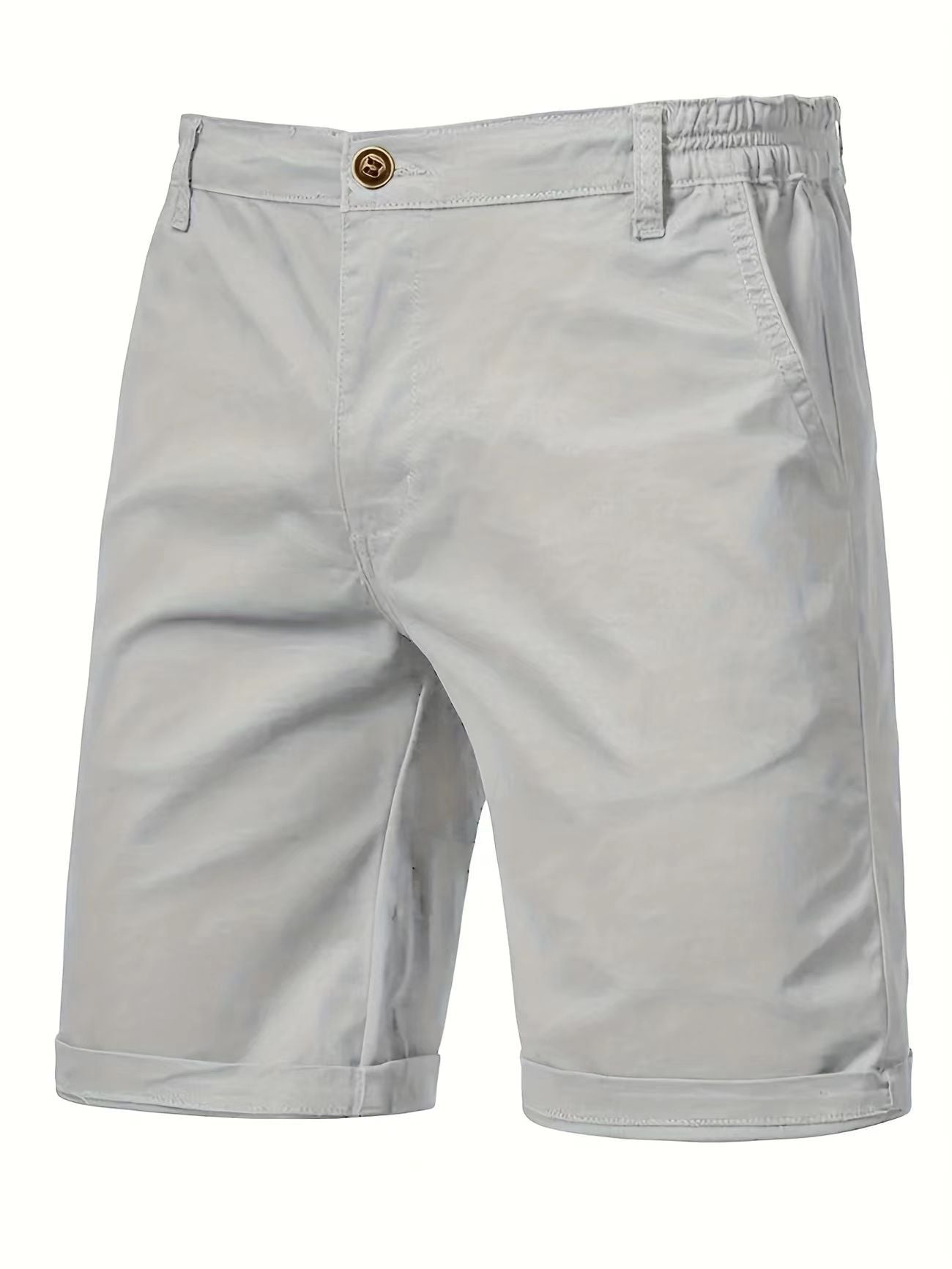 Men's Straight Fit Cotton Shorts