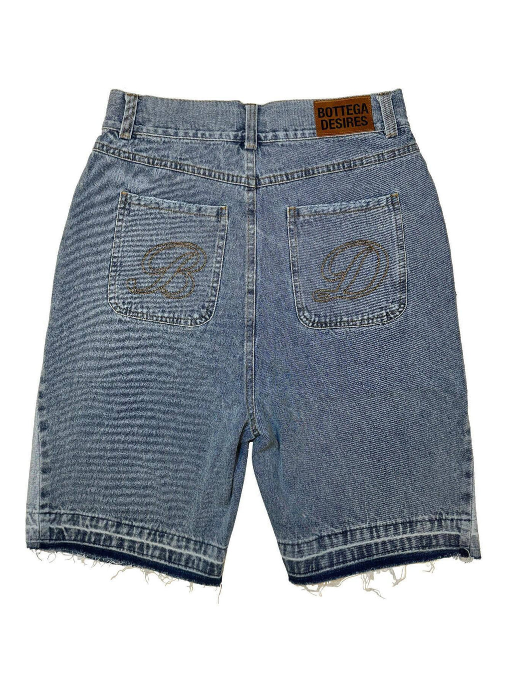 Men's Retro Denim Shorts