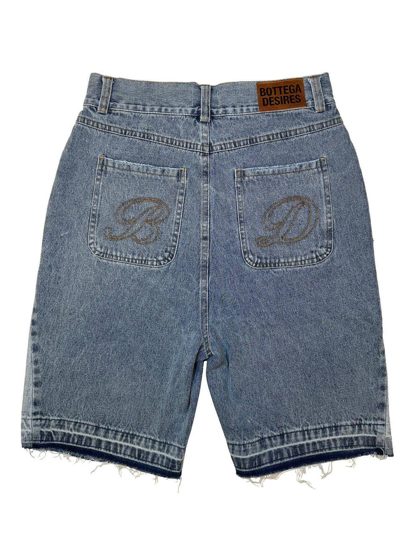 Men's Retro Denim Shorts