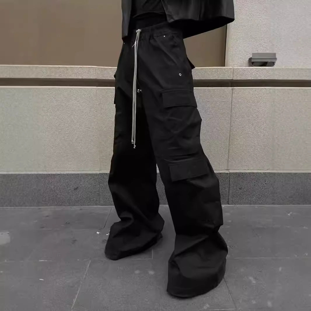 Mens Loose Fit Cargo Trousers