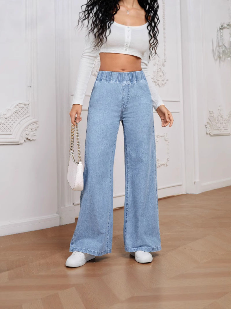 Women's Stretch Denim Print Bootcut Jeans
