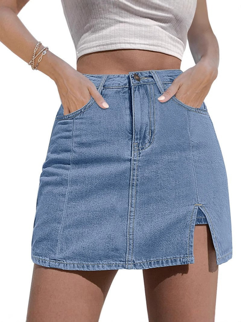 Women's Slimming Denim Skirt