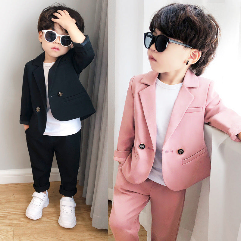Boys' British Style Suit Set