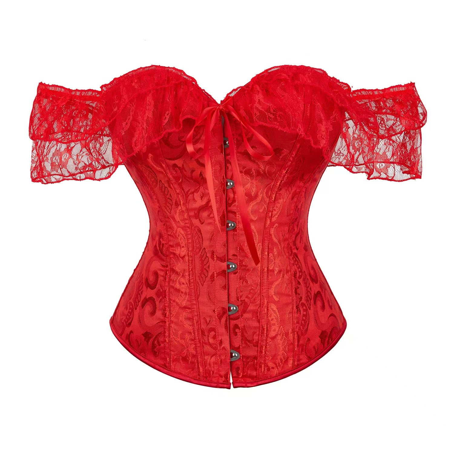 Court corset with lace for a sexy look