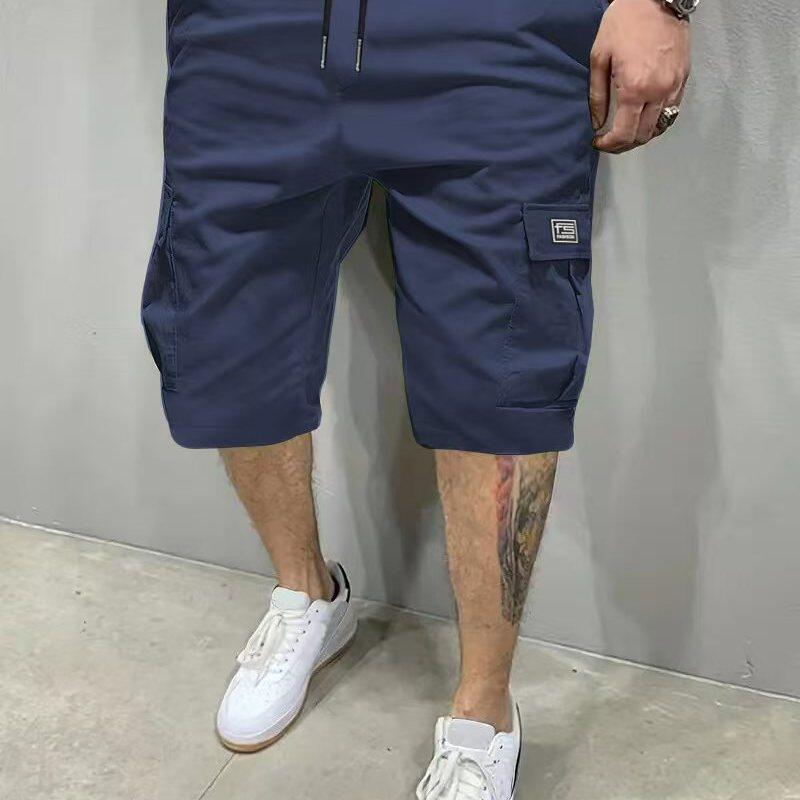 Men's Summer Shorts Straight Cut Beach Pants