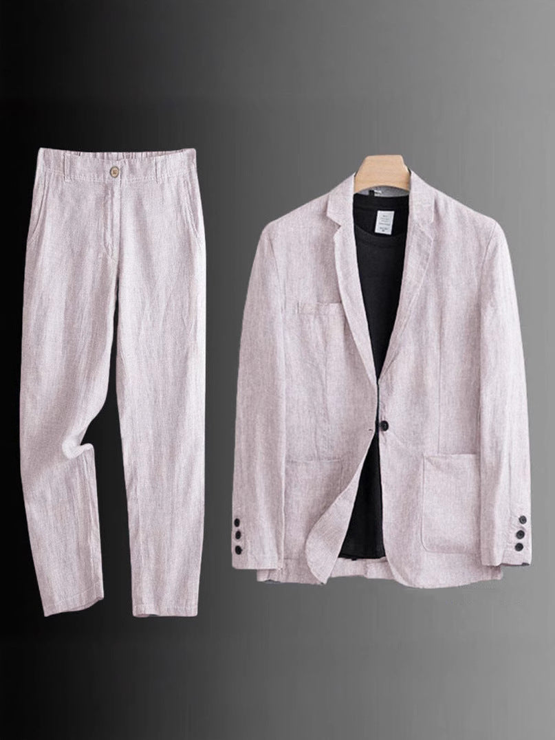Men's Linen suit set