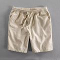Men's Casual Cotton Linen Summer Shorts