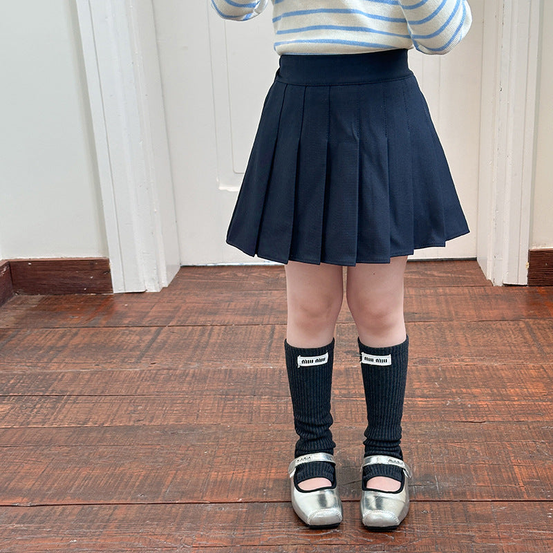 Girls' Pleated Skirt