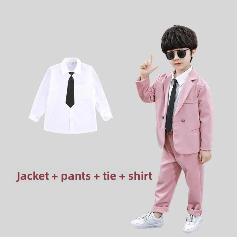 Boys' British Style Suit Set