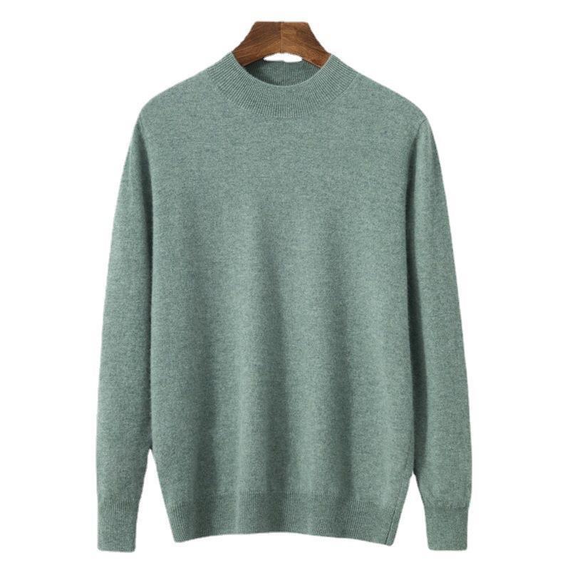Men's Half-Turtleneck Cashmere Sweater