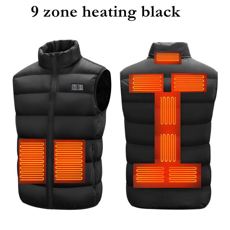 USB heating vest