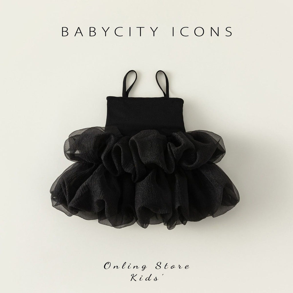 Girl's Tulle Princess Dress with Bow