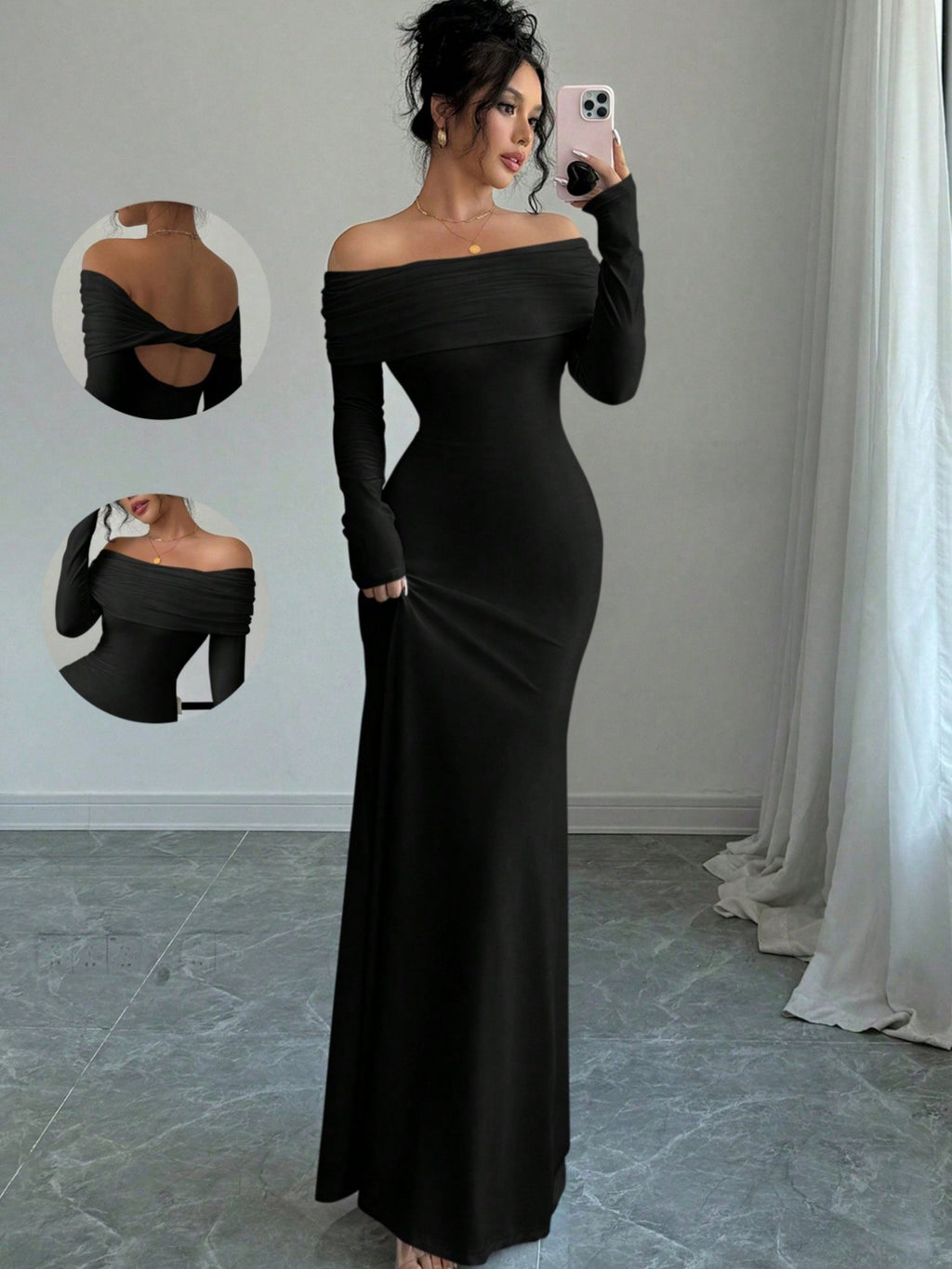Women's tight-fitting dress