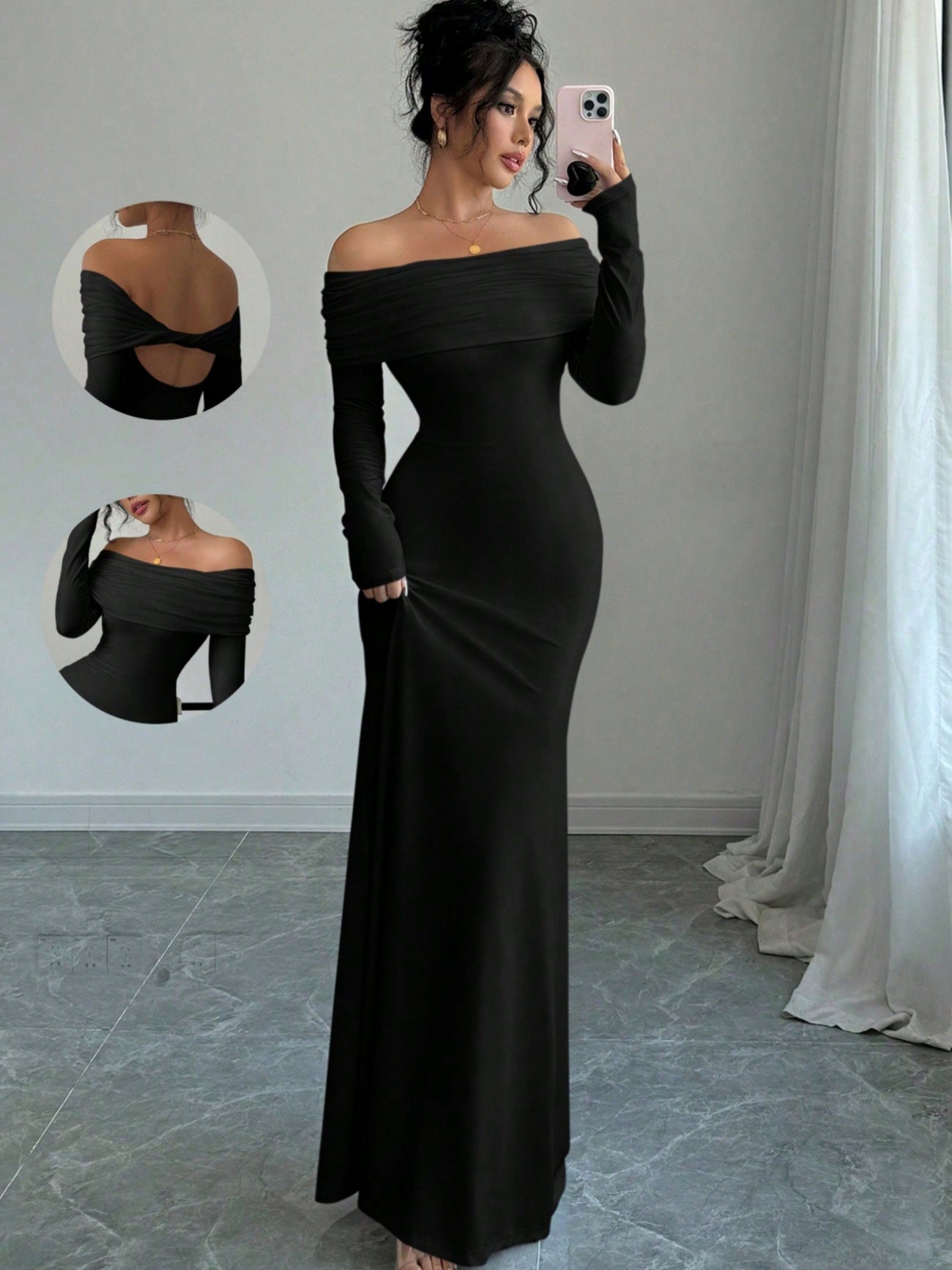 Women's tight-fitting dress