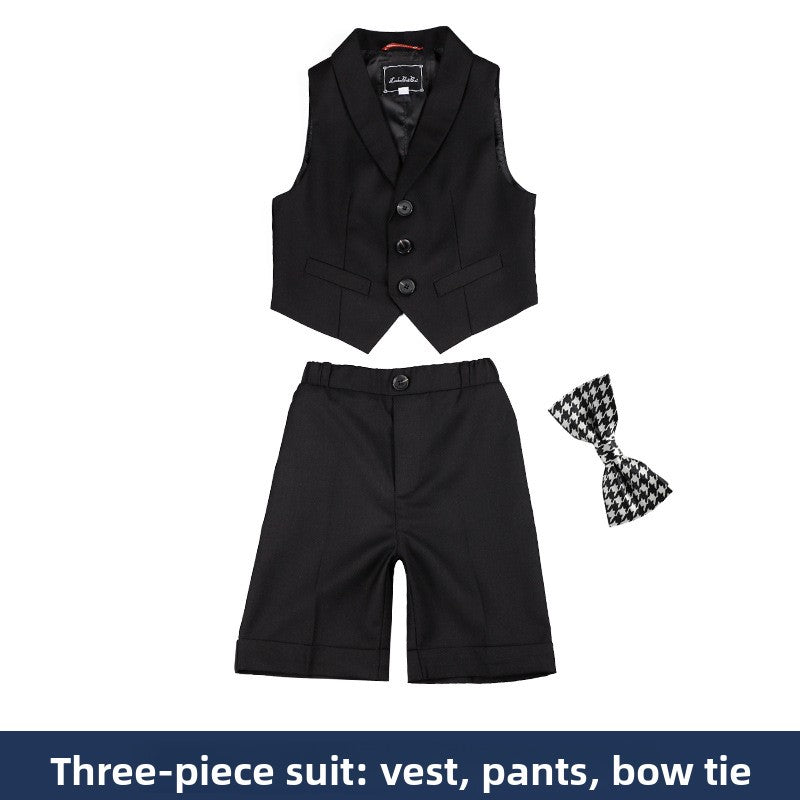 Children's Vest Short Sleeve Suit Summer