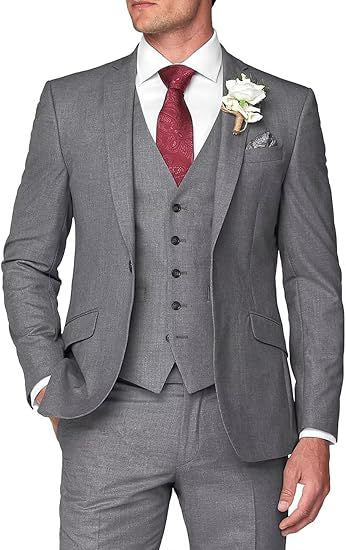 Men's Formal Three-Piece Suit