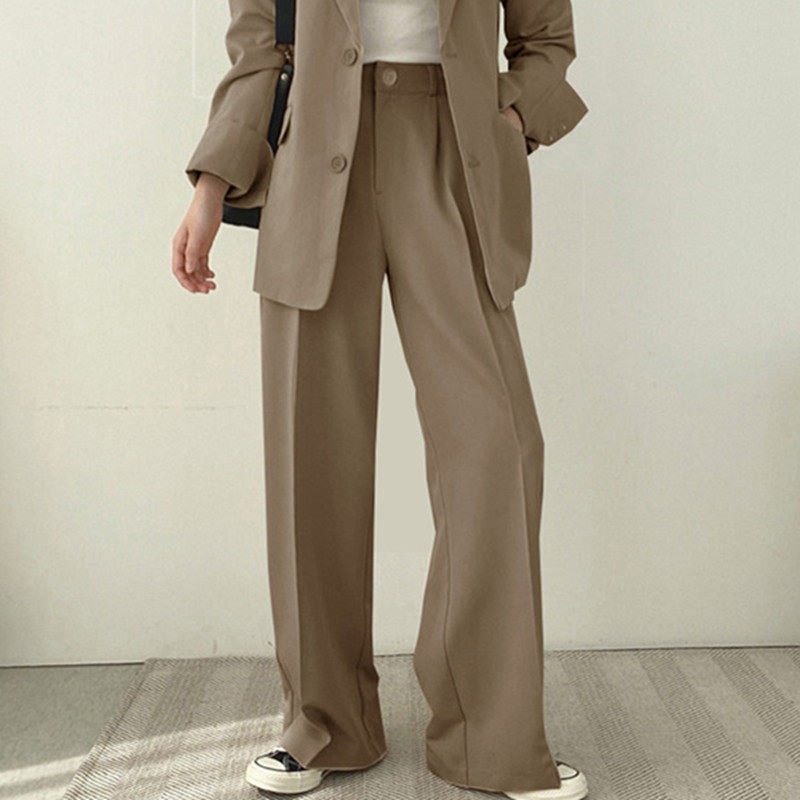 Women's Two-Piece Suit with Jacket and Pants
