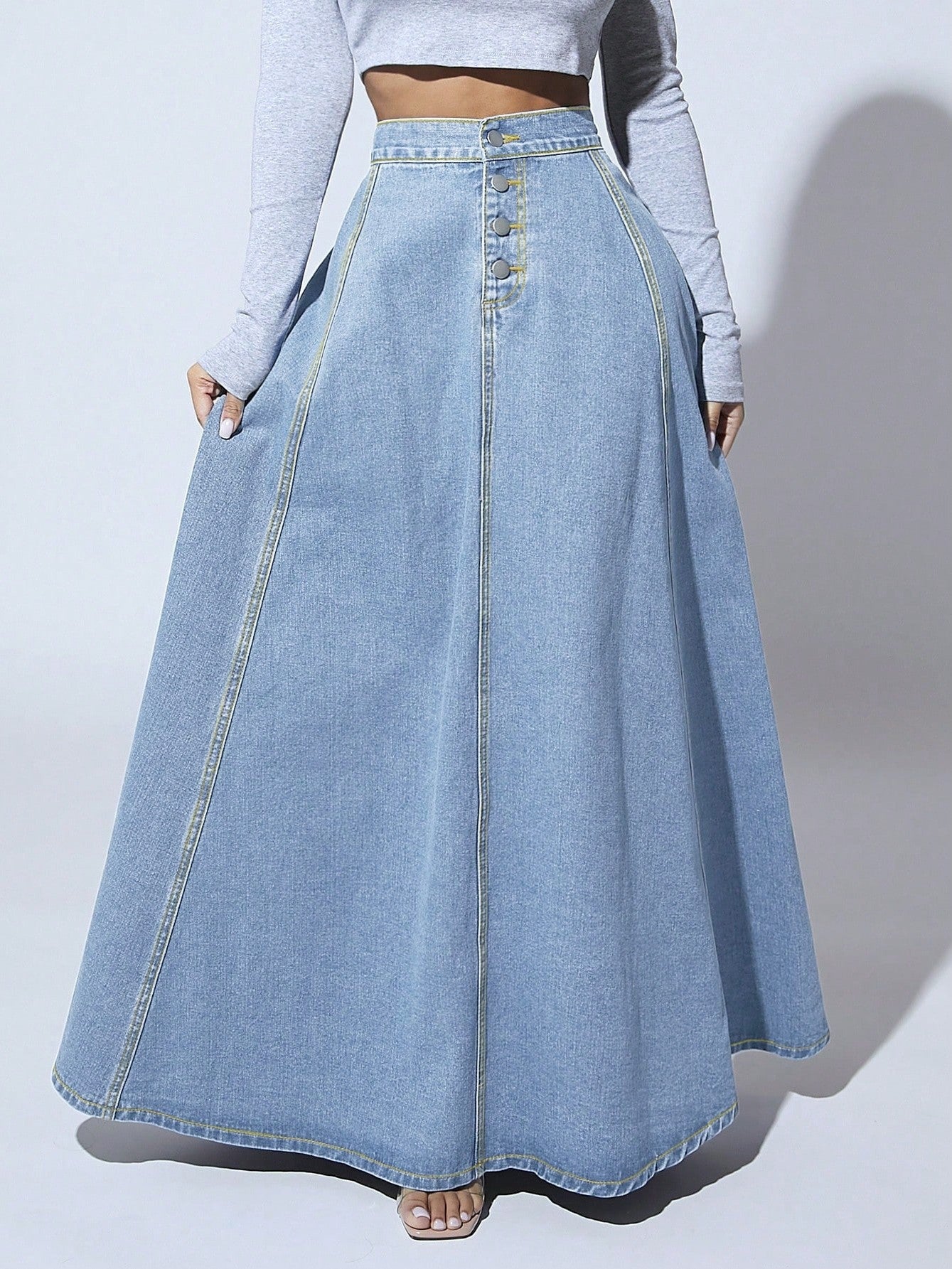 Denim Skirt