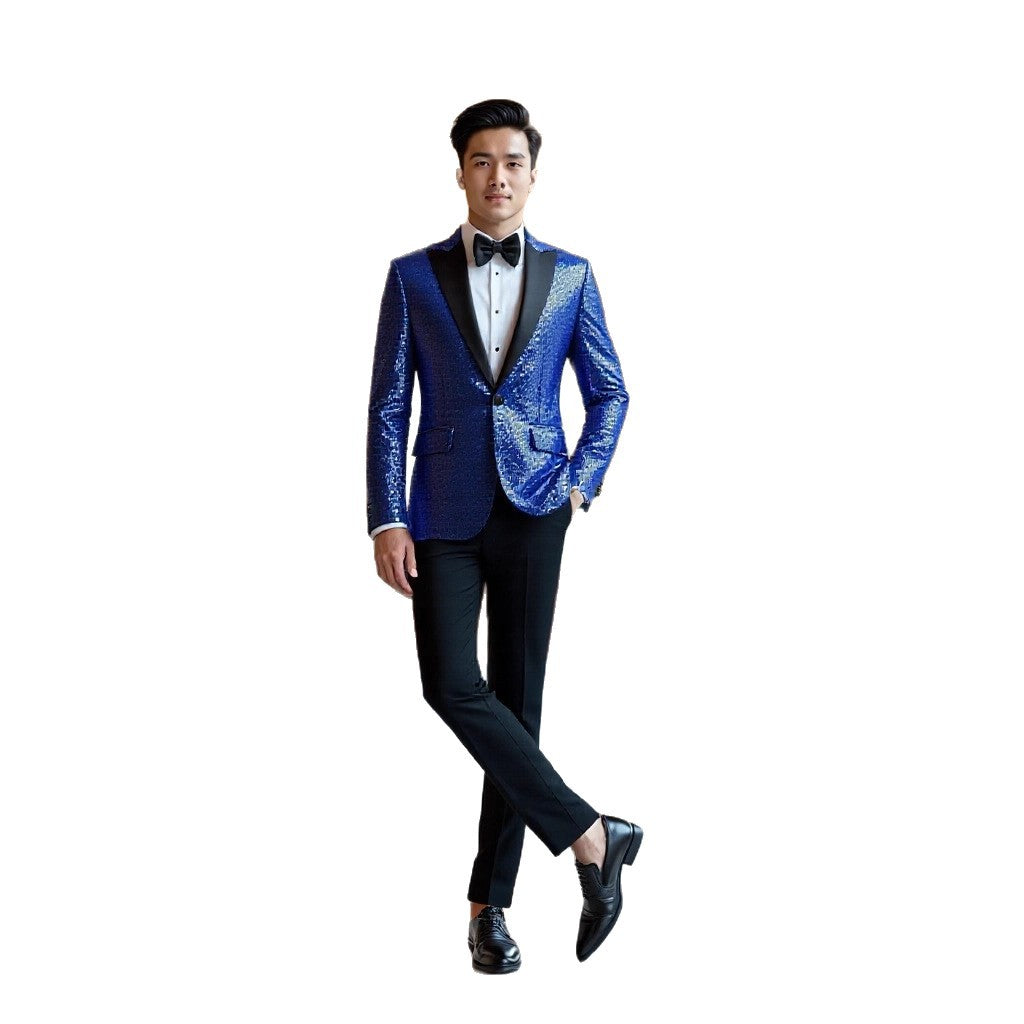 Men's Sequined Dinner Suit