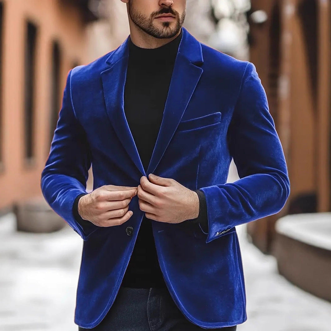 Slim Fit Mens Formal Suit Jacket