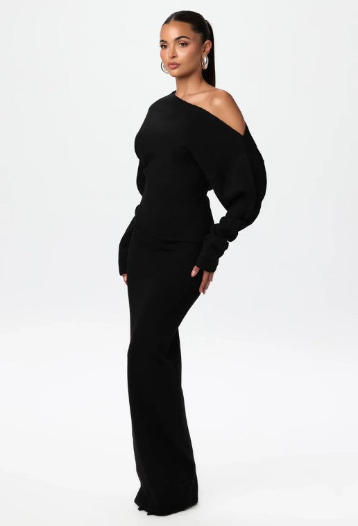 Elegant Long Sleeve Women's Dress