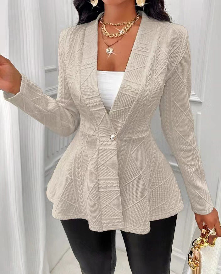 Women's Jacquard Blazer