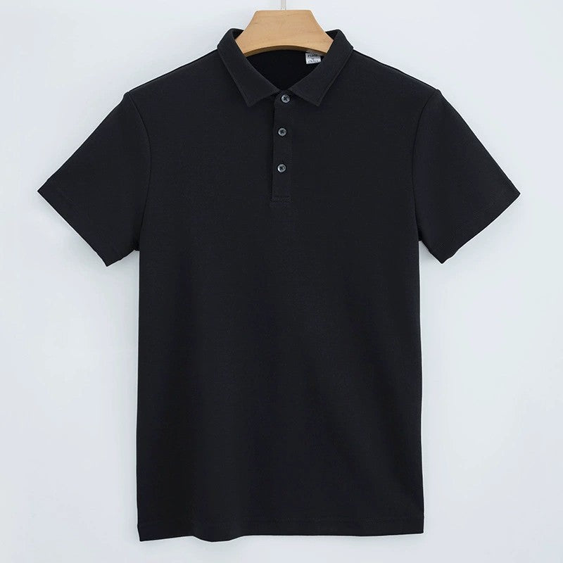 Double-Sided Cotton Polo Shirt for Men