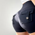 Hip-lifting yoga pants workwear style