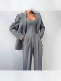 Women's Elegant Three-Piece Suit
