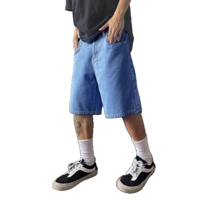 Men's denim shorts