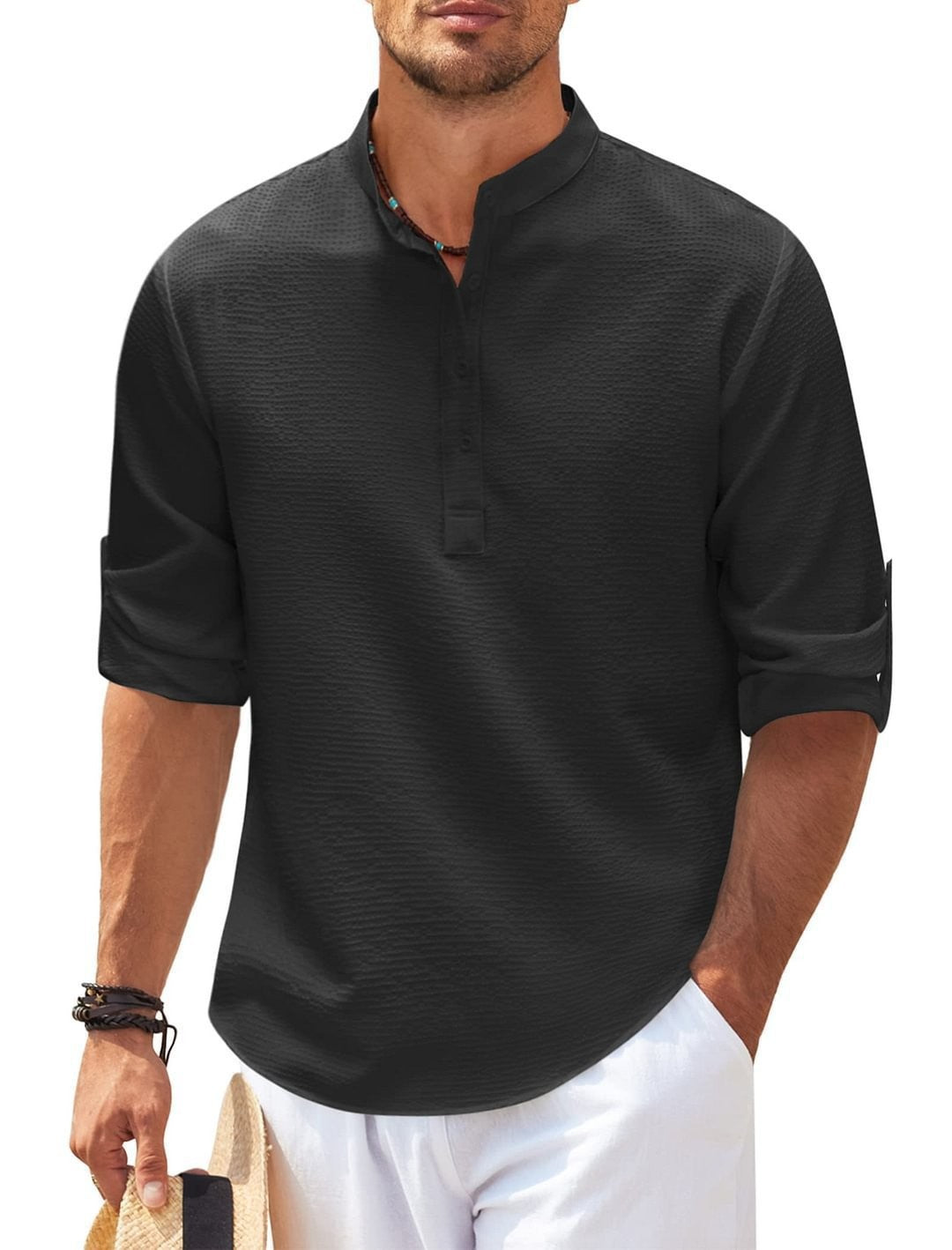 Men's leisure shirt