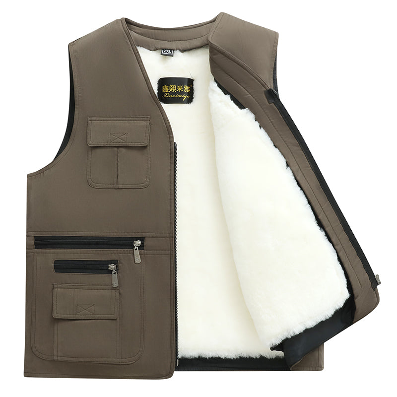 Woolen jacket for men in autumn and winter