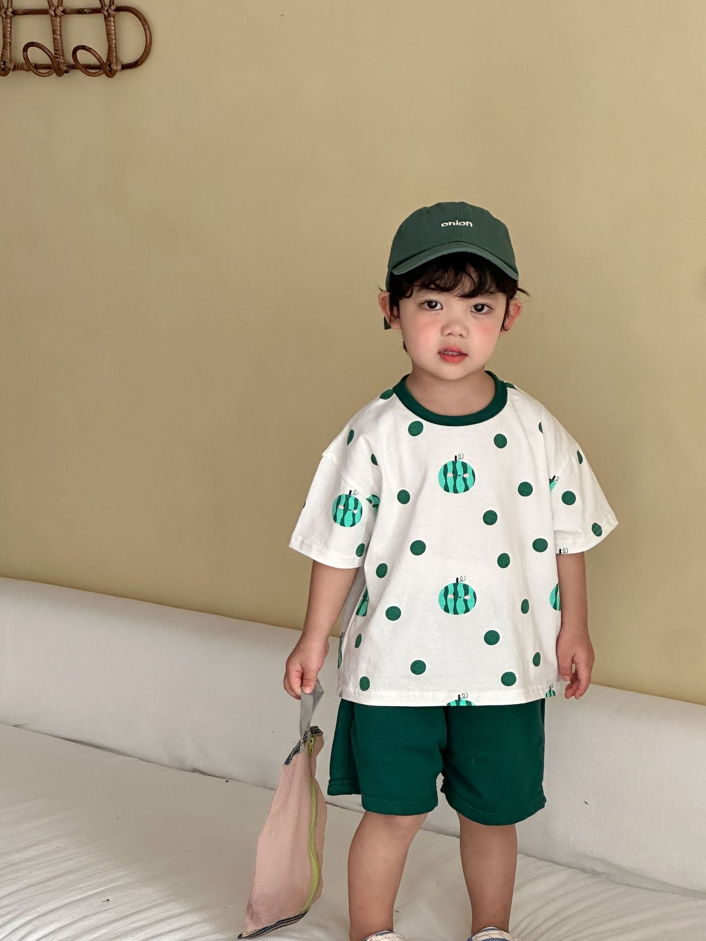 Children's Summer Sibling Outfit Cotton Set