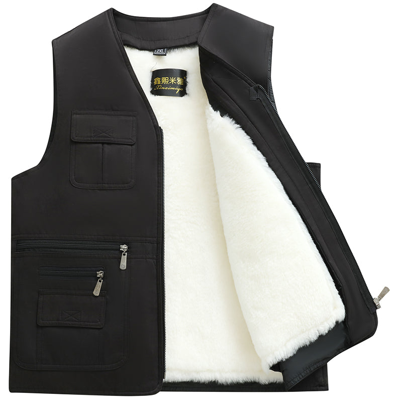 Woolen jacket for men in autumn and winter