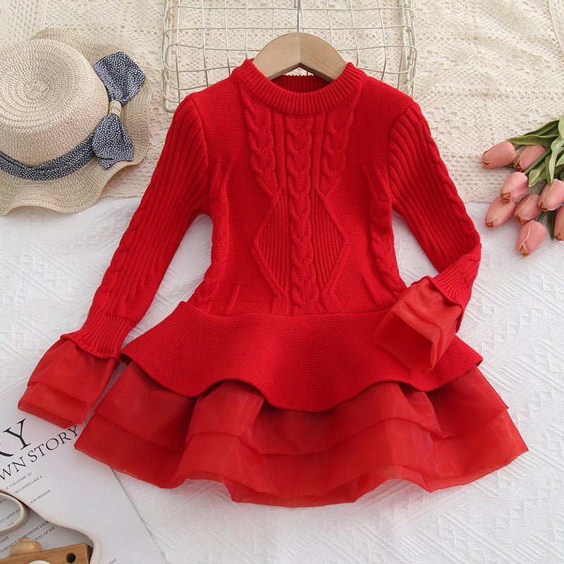 Girl's Knit Dress