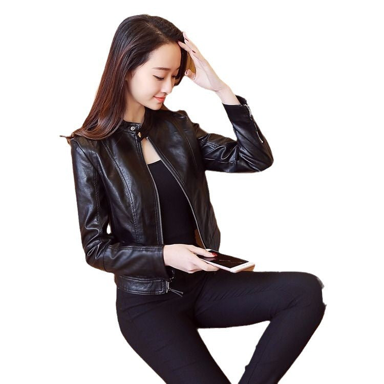 Women's leather Jacket