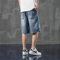 Men's denim shorts