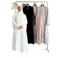 Breathable women's cardigan robe